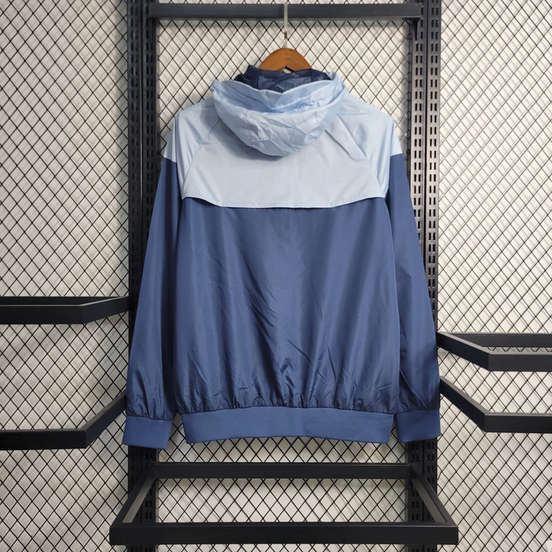 Windbreak Corta-Vento Napoli Masculino - Azul Gelo e Escuro