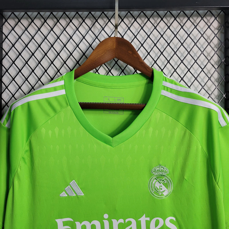 Camisa Real Madrid Masculino - Temporada 2023/24 - Uniforme de Goleiro II