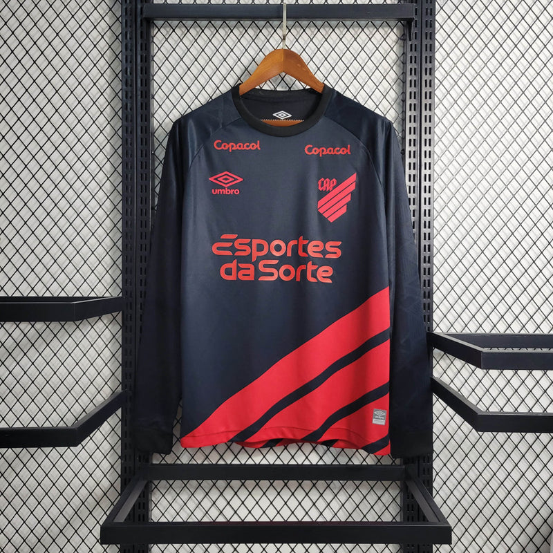 Camisa Manga Longa Athletico Paranaense Masculino - Temporada 2023/24 - Away