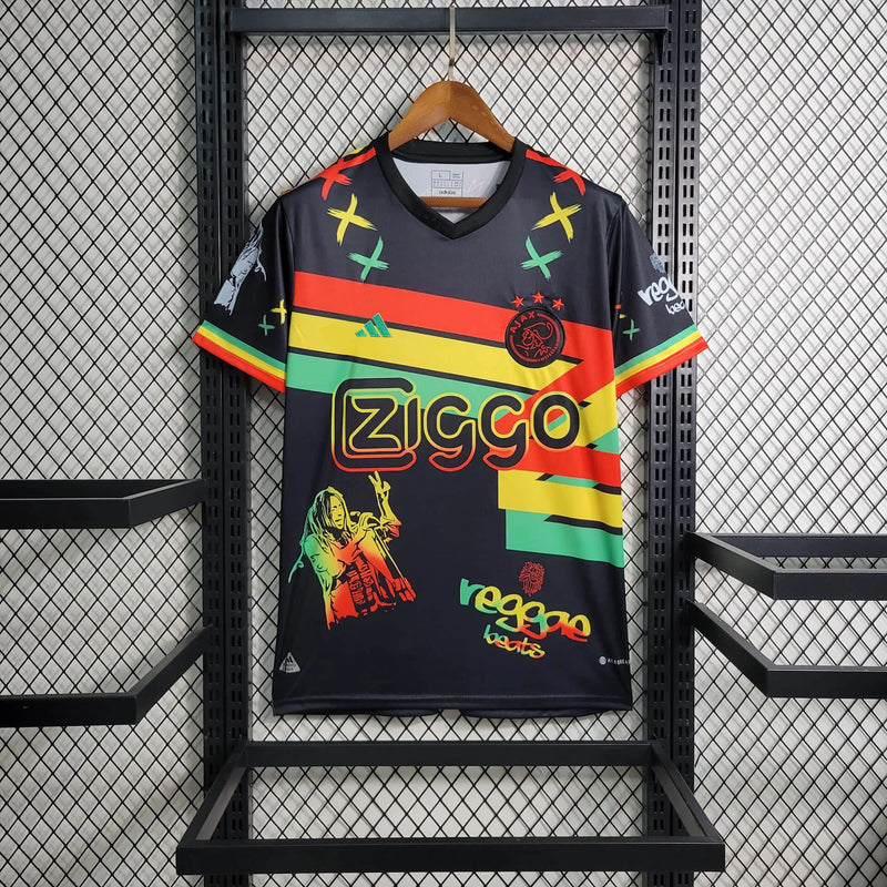 Camisa Ajax Masculino - Temporada 2023/24 - Edição Especial Bob Marley