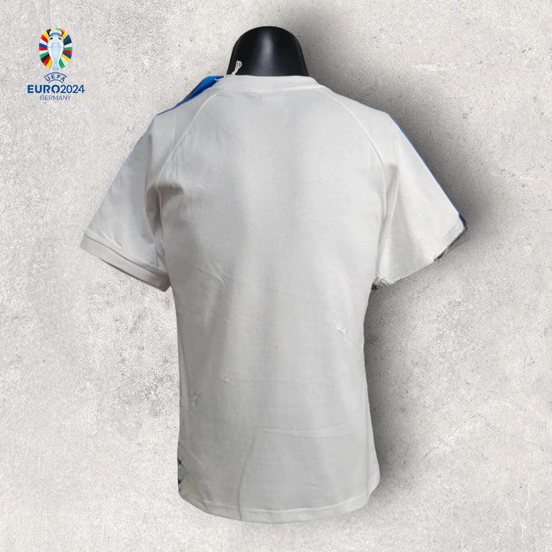 Camisa Itália Casual - Temporada 2024/25 - Branco