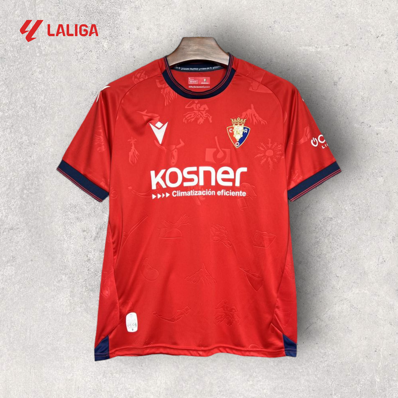 Camisa Osasuna Masculino - Temporada 2024/25 - Home