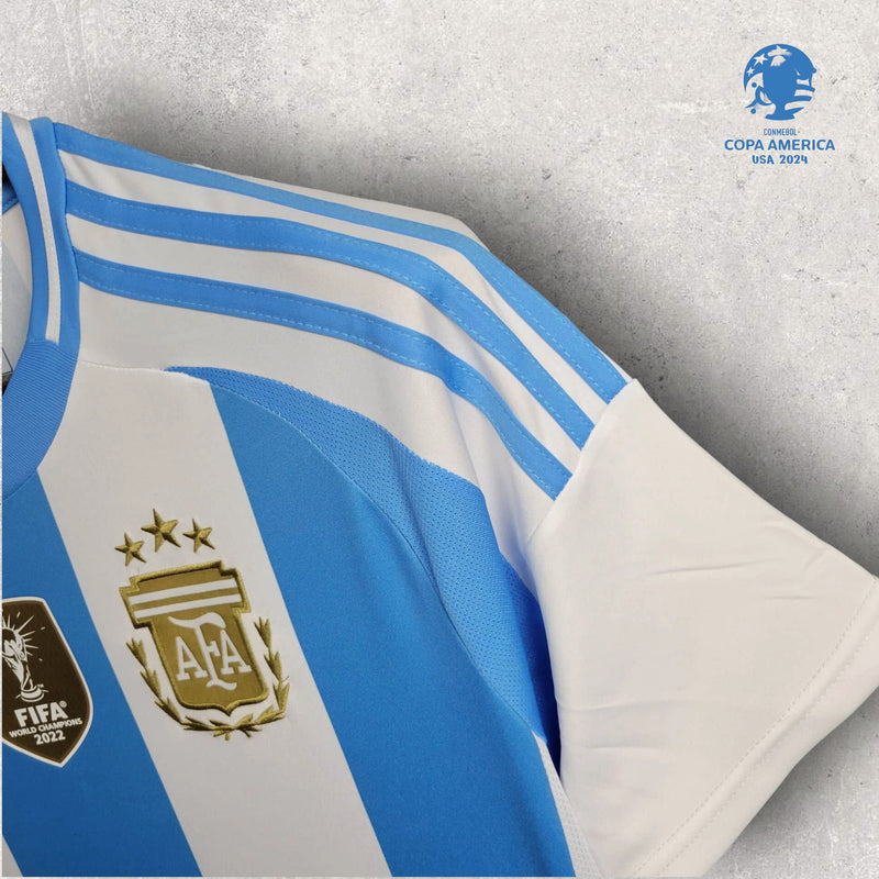 Camisa Argentina Masculino - Temporada 2024/25 - Home (Um Patch)