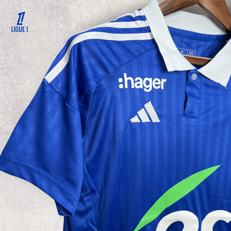 Camisa RC Strasbourg Masculino - Temporada 2024/25 - Home