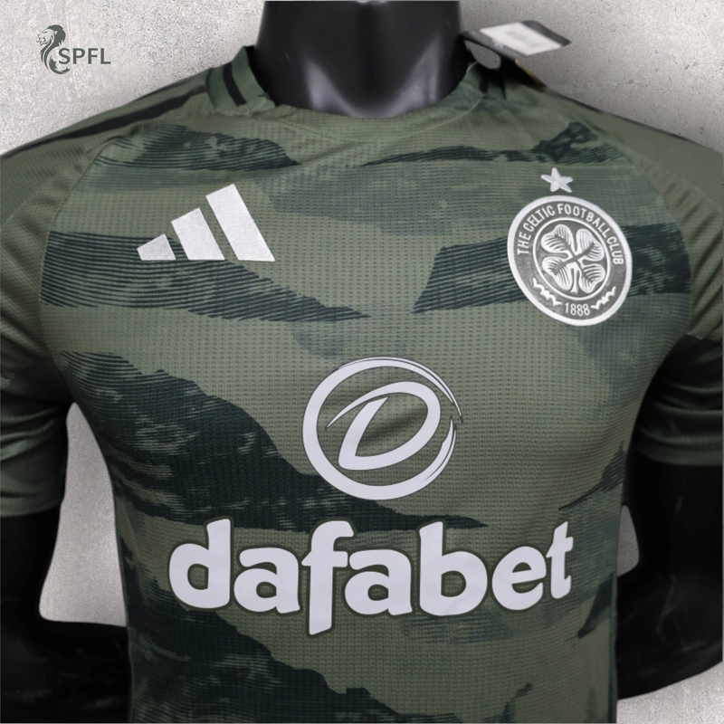 Camisa Celtic FC Masculino - Temporada 2024/25 - Uniforme III (Versão Jogador)