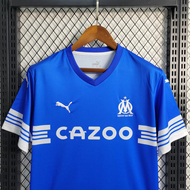 Camisa Marseille Masculino - Temporada 2023/24 - Uniforme Pré-Jogo