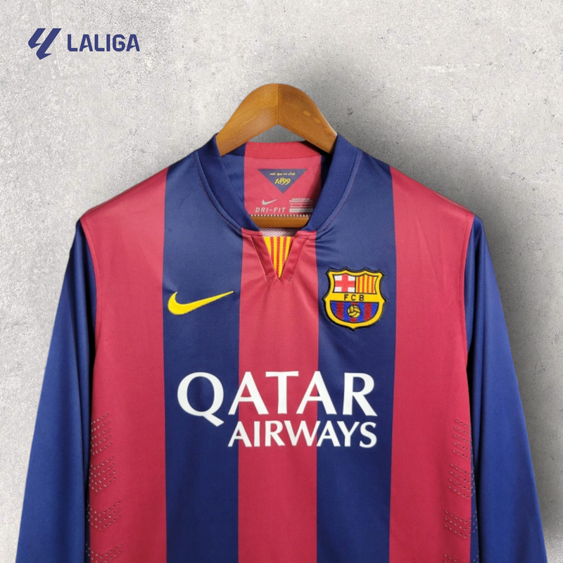 Retrô Manga Longa Barcelona - Temporada 2014/15 - Home