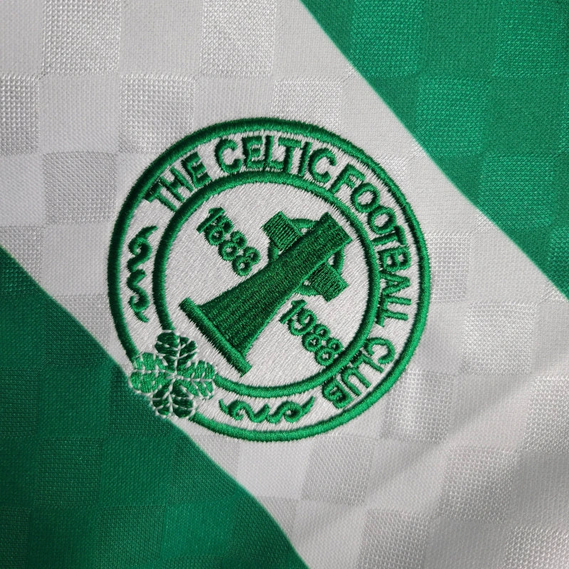 Retrô Manga Longa Celtic FC - Temporada 1987/88 - Home