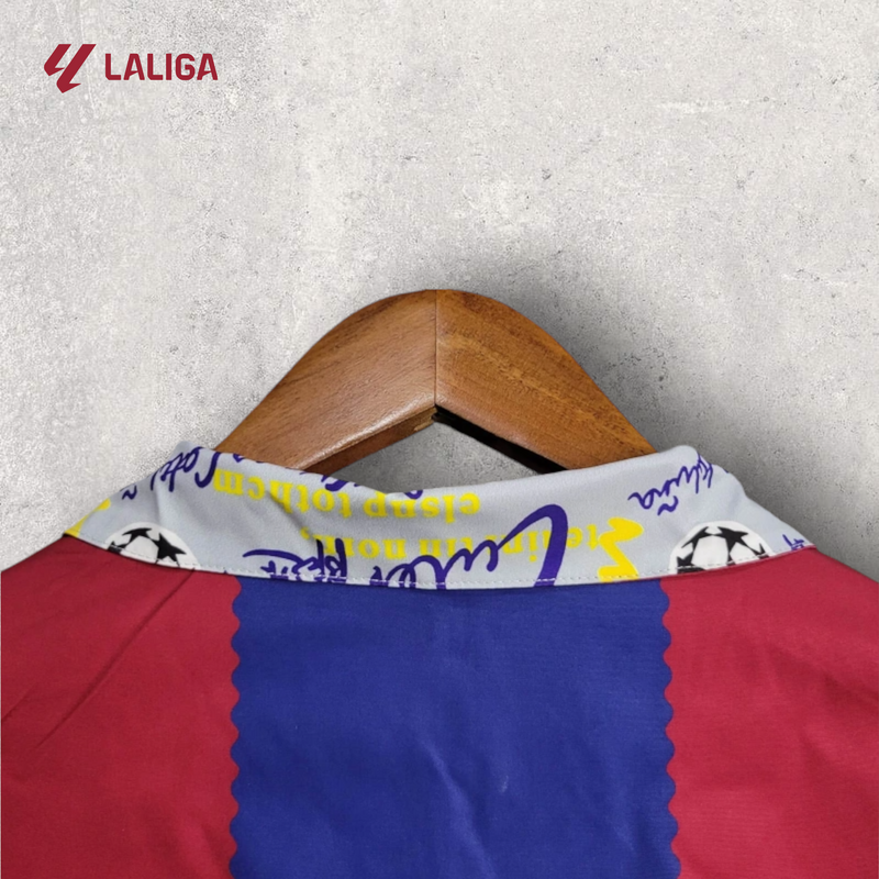 Windbreak Corta-Vento Barcelona Masculino - Azul Claro e Blaugrana (Dupla Face)