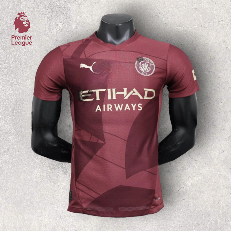 Camisa Manchester City Masculino - Temporada 2024/25 - Uniforme III (Versão Jogador)