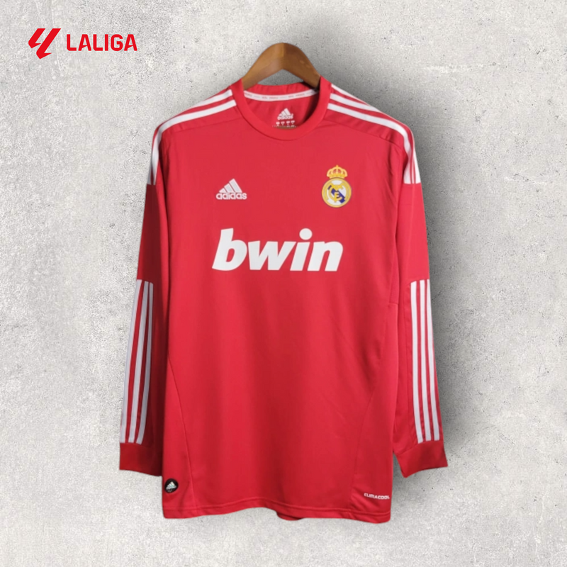 Retrô Manga Longa Real Madrid - Temporada 2011/12 - Uniforme III