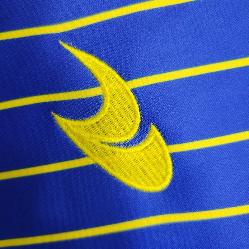Jaqueta Corta-Vento Al-Nassr Masculino - Azul e Amarelo