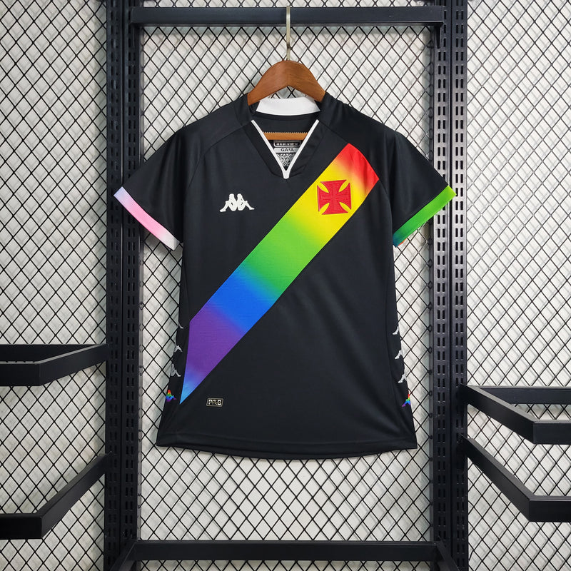 Camisa Vasco Feminina - Temporada 2023/24 - Special Edition Orgulho LGBTQIAPN+