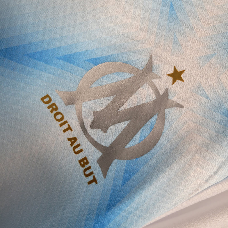 Camisa Marseille Masculino - Temporada 2023/24 - Special Edition 30 anos da UCL