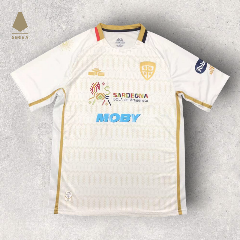 Camisa Cagliari Masculino - Temporada 2024/25 - Away