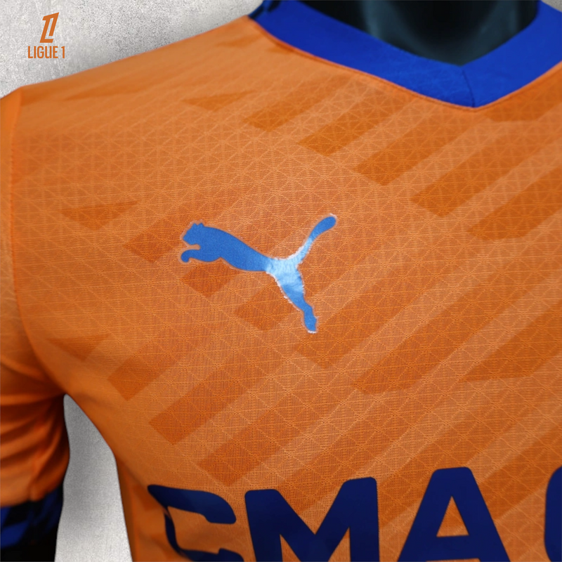 Camisa Marseille Masculino - Temporada 2024/25 - Uniforme III (Versão Jogador)