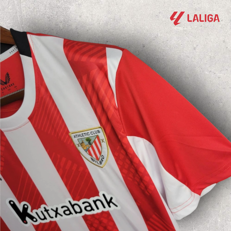 Camisa Atlético de Bilbao Masculino - Temporada 2024/25 - Home