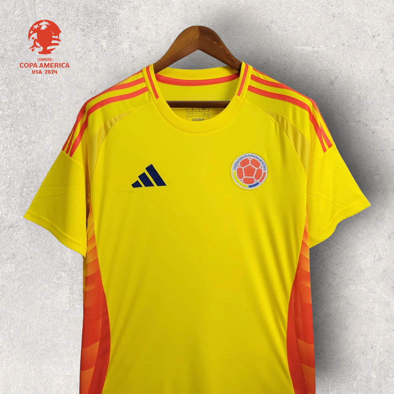 Camisa Colômbia Masculino - Temporada 2024/25 - Home