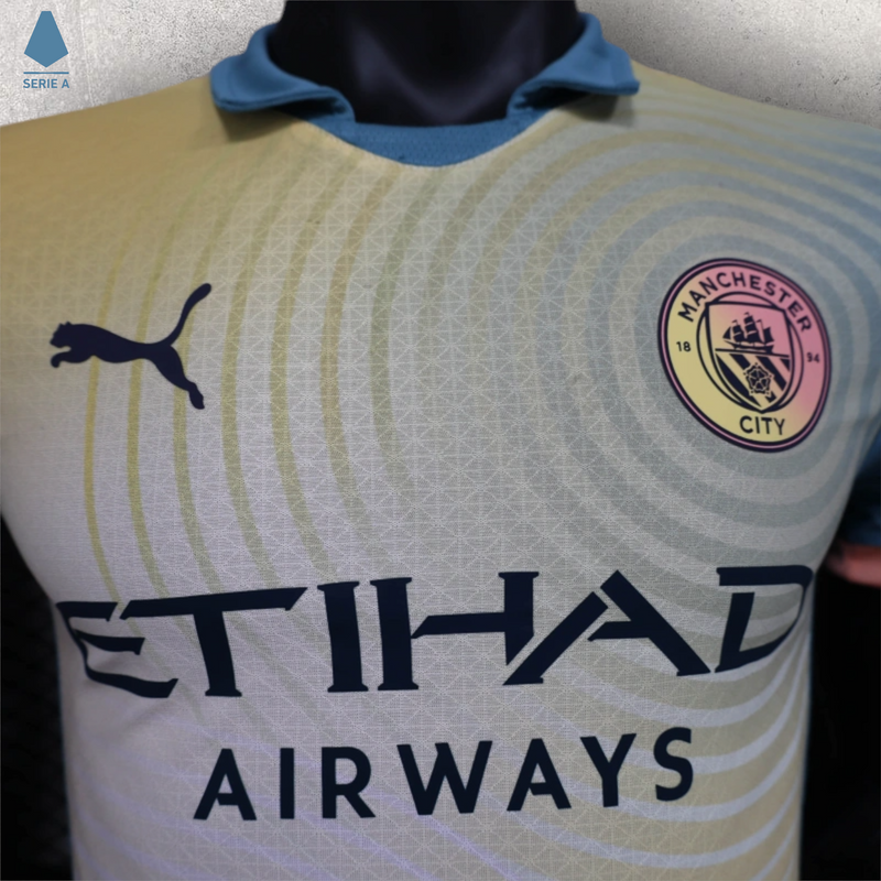 Camisa Manchester City Masculino - Temporada 2024/25 - Uniforme IV "Champions League"