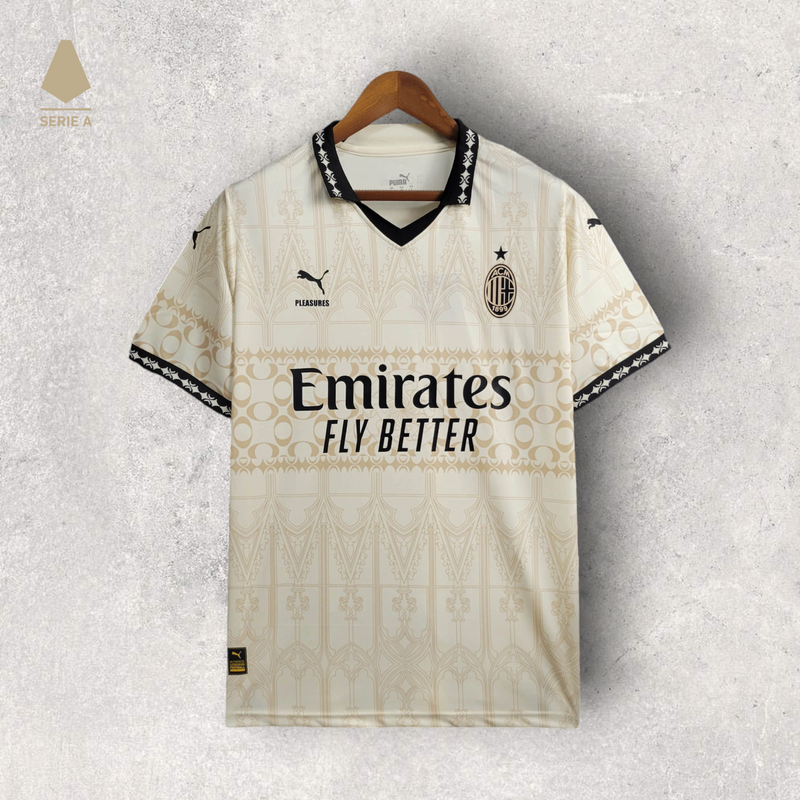 Camisa Milan Masculino - Temporada 2024/25 - Edição "Pleasures" I