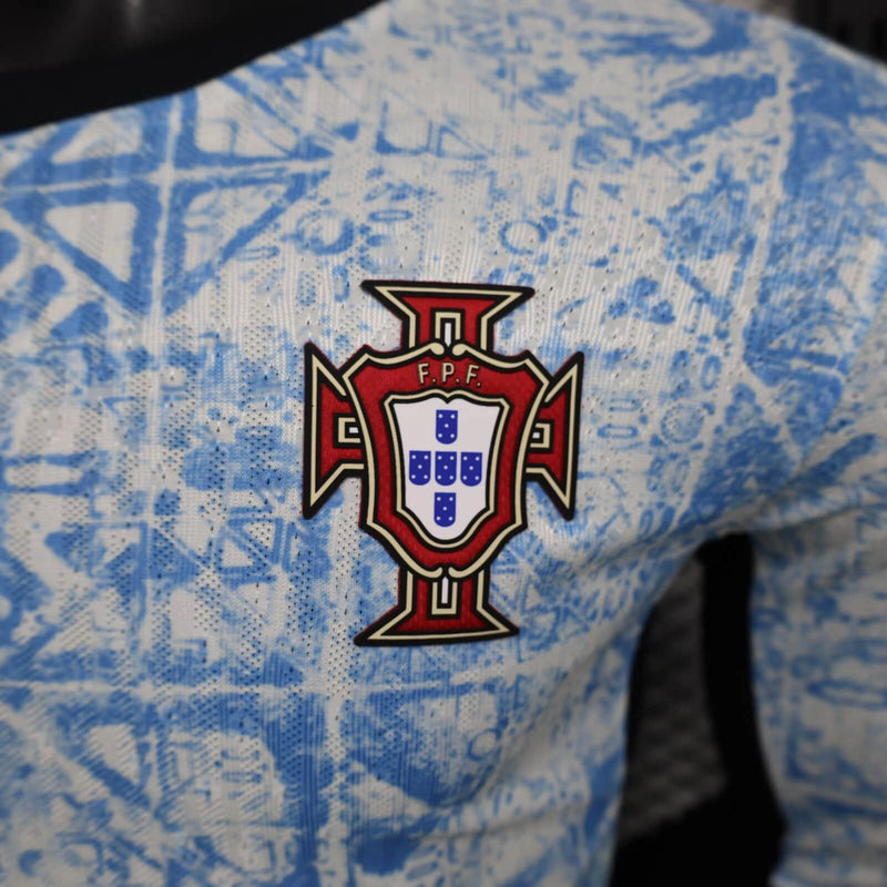 Camisa Manga Longa Portugal Masculino - Temporada 2024/25 - Away (Versão Jogador)