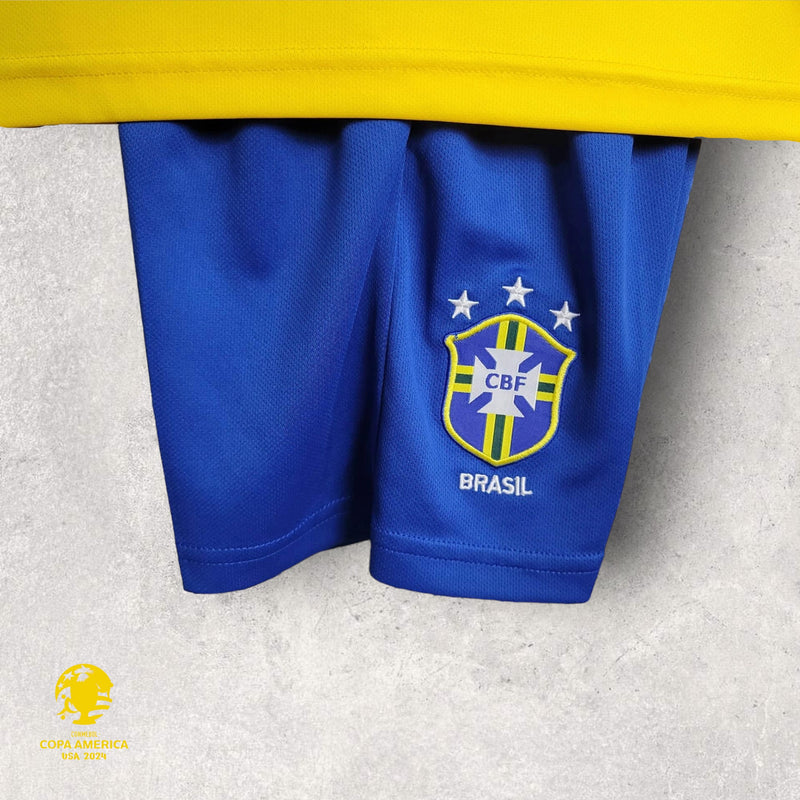 Kit Infantil Retrô Brasil - Temporada 1994/95 - Home