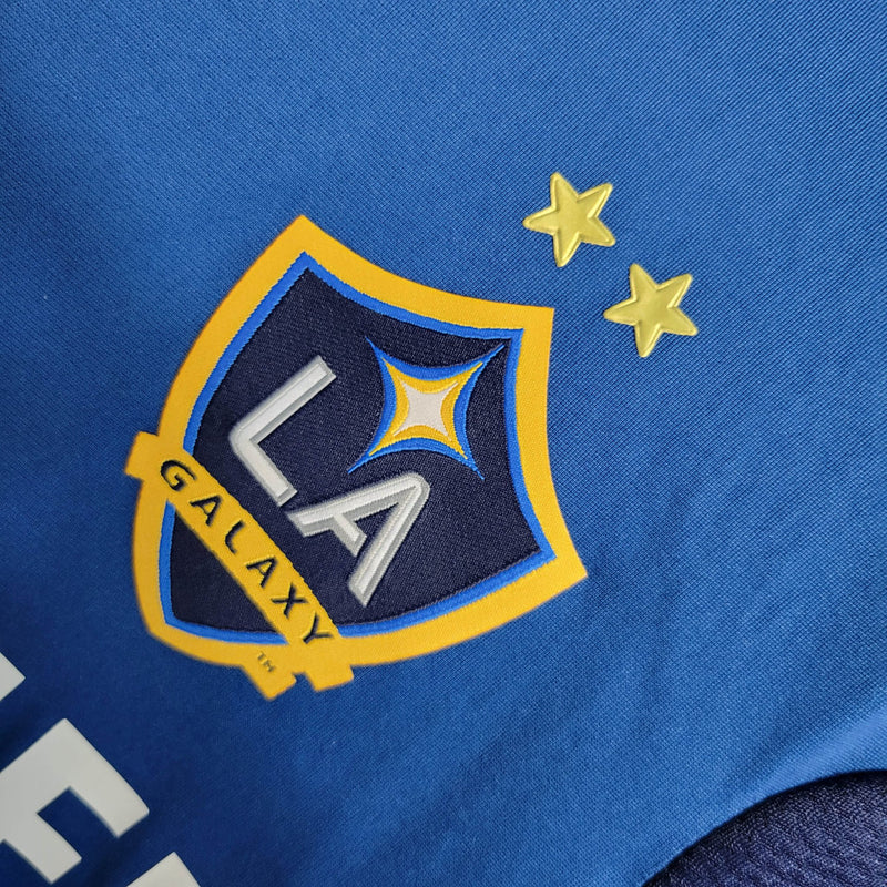 Retrô Manga Longa LA Galaxy - Temporada 2011/12 - Away