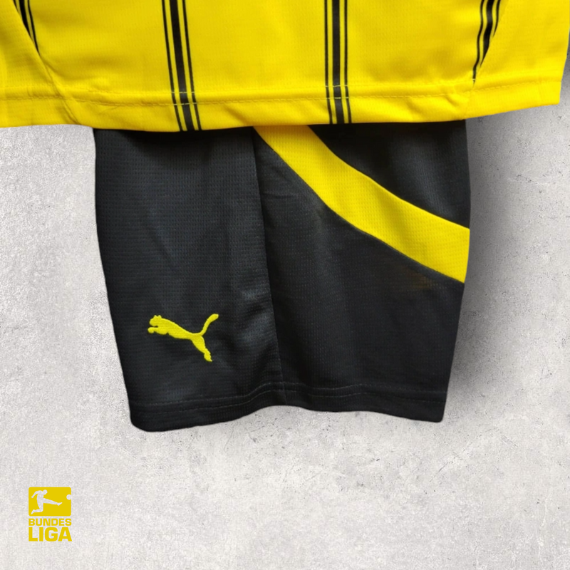 Kit Infantil Borussia Dortmund - Temporada 2024/25 - Home "Liga"