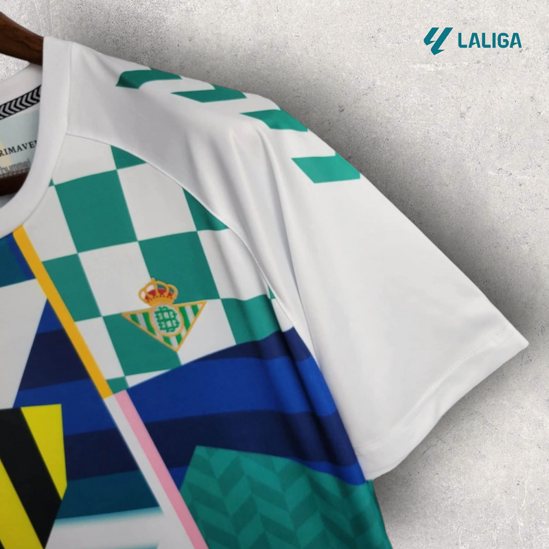 Camisa Real Betis Masculino - Temporada 2023/24 - Uniforme Pré-Jogo Limitado