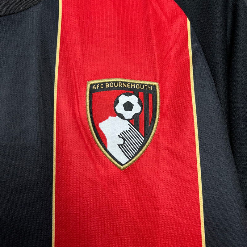 Camisa Bournemouth Masculino - Temporada 2024/25 - Home