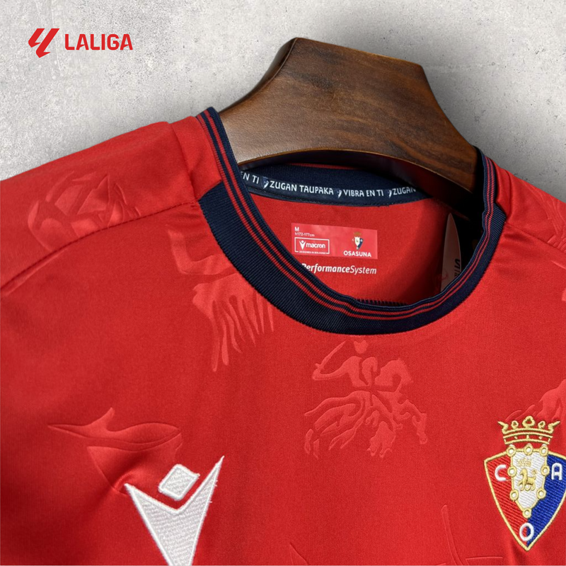 Camisa Osasuna Masculino - Temporada 2024/25 - Home