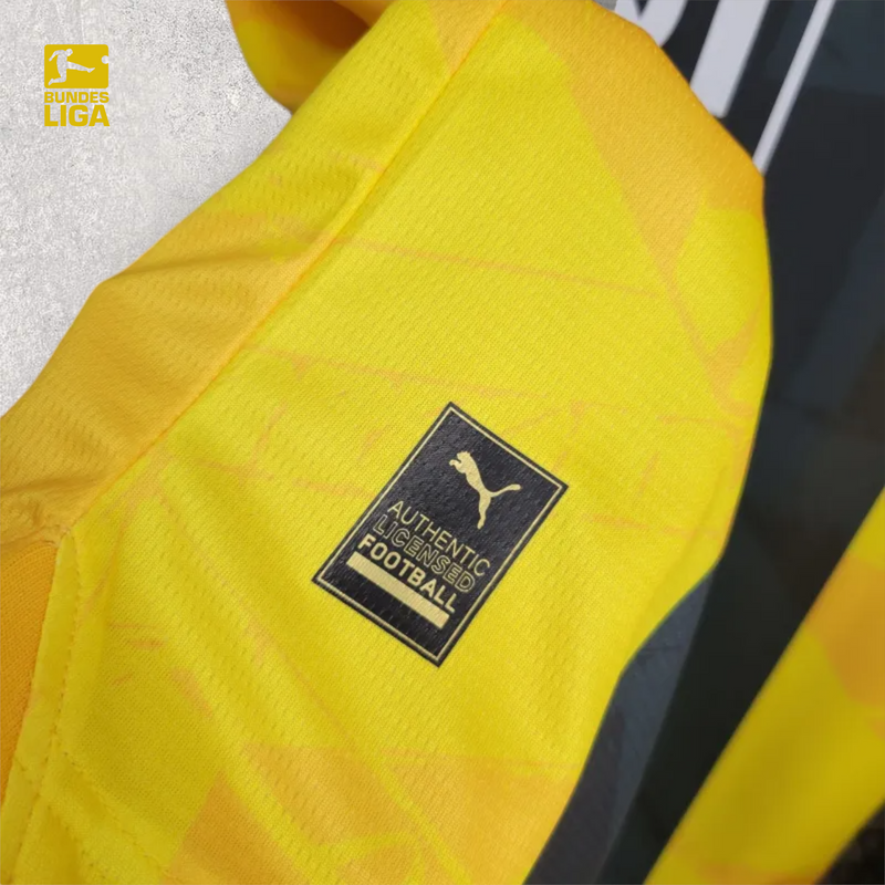 Camisa Borussia Dortmund Masculino - Temporada 2024/25 - Edição Especial 50 anos "Signal Iduna Park"