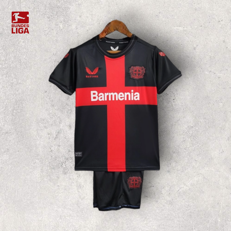 Kit Infantil Bayer Leverkusen - Temporada 2023/24 - Home