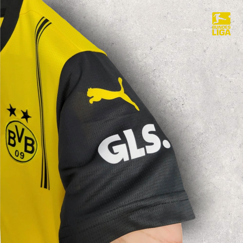 Kit Infantil Borussia Dortmund - Temporada 2024/25 - Home "Liga"