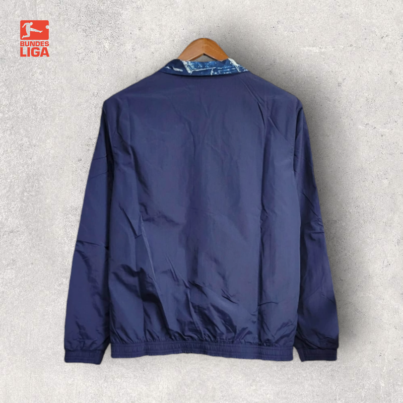 Windbreak Corta-Vento Bayern de Munique Masculino - Azul (Dupla Face)