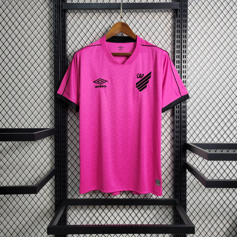 Camisa Athletico Paranaense Masculino - Temporada 2023/24 - Edição Especial Outubro Rosa