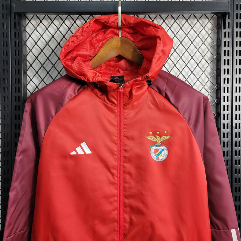 Windbreak Corta-Vento Benfica Masculino - Vermelho