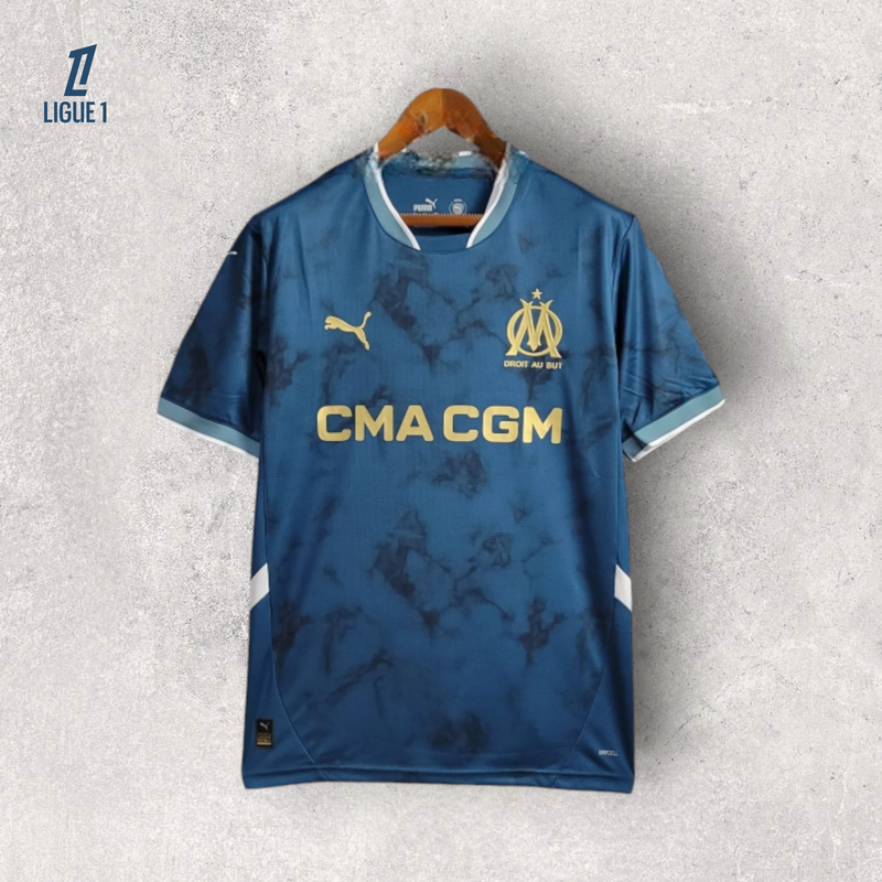 Camisa Marseille Masculino - Temporada 2024/25 - Away