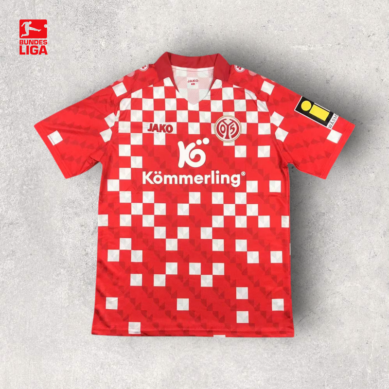 Camisa Mainz 05 Masculino - Temporada 2024/25 - Home