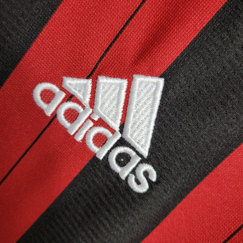 Retrô Manga Longa Milan - Temporada 2013/14 - Home