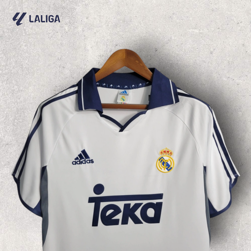 Retrô Real Madrid - Temporada 2000/01 - Home