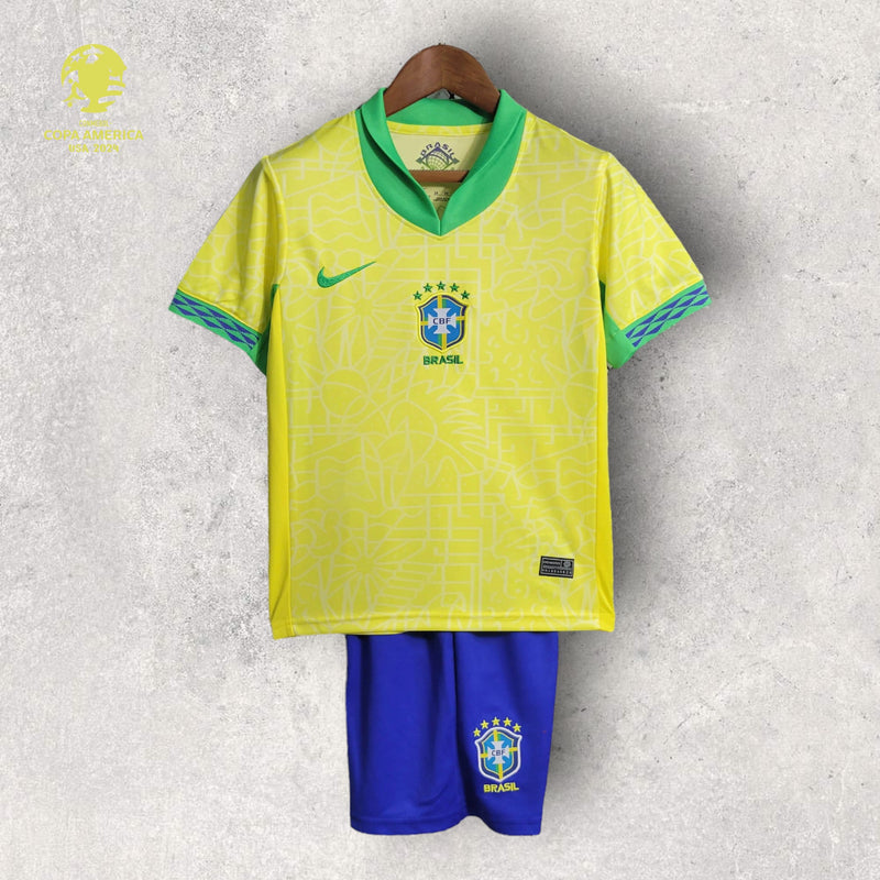 Kit Infantil Brasil - Temporada 2024/25 - Home