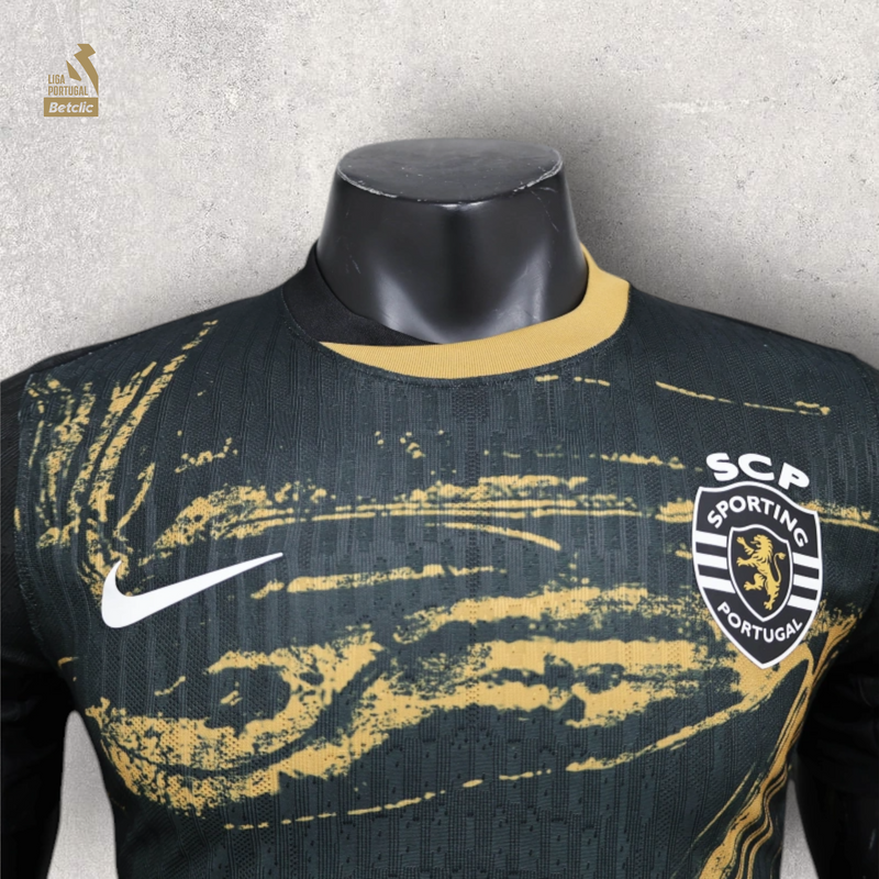 Camisa Sporting CP Masculino - Temporada 2024/25 - Uniforme III (Versão Jogador)