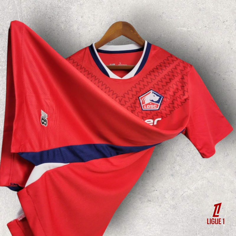 Camisa Lille OSC Masculino - Temporada 2024/25 - Home