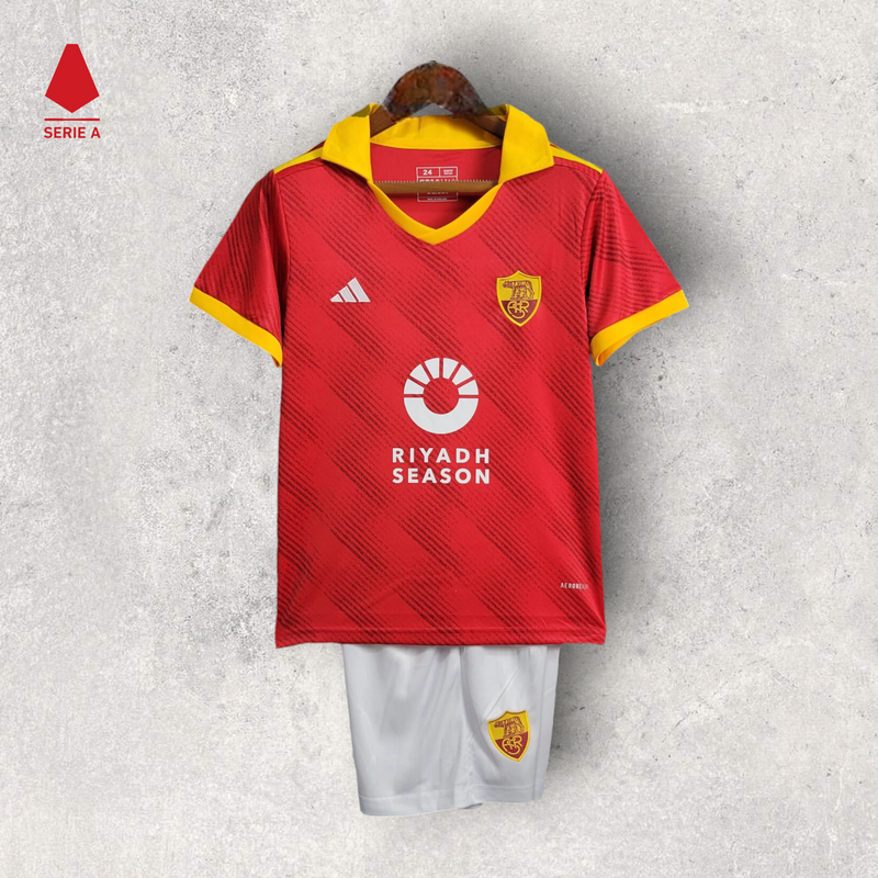 Kit Infantil Roma - Temporada 2024/25 - Edição Especial "Derby della Capitale"