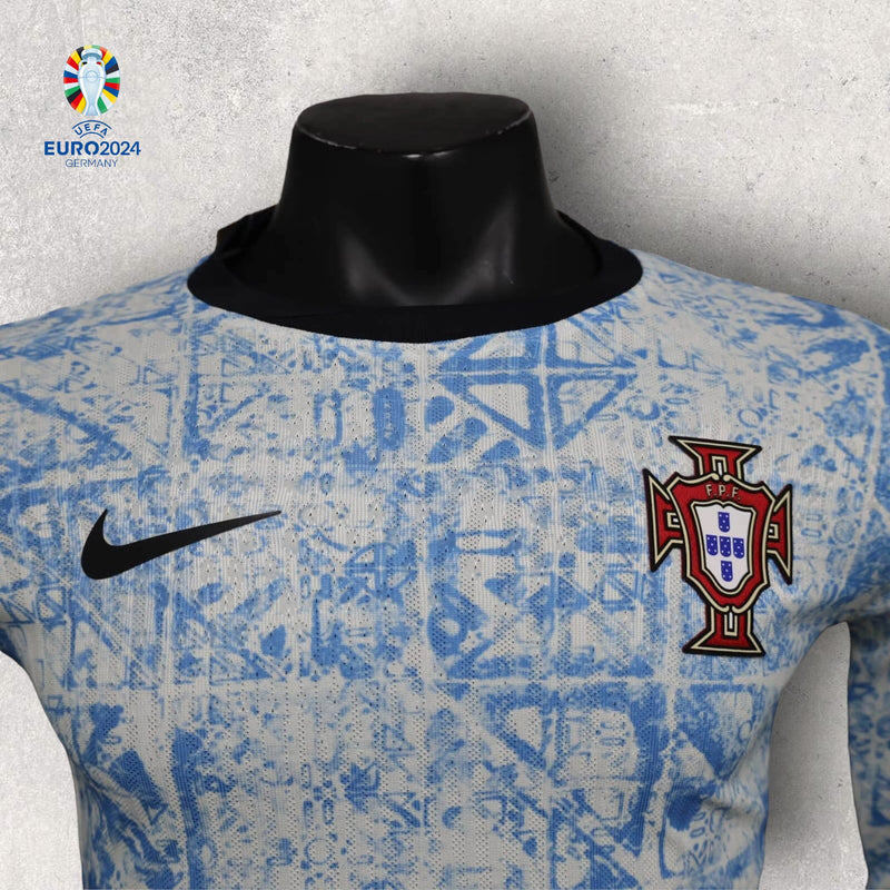 Camisa Manga Longa Portugal Masculino - Temporada 2024/25 - Away (Versão Jogador)