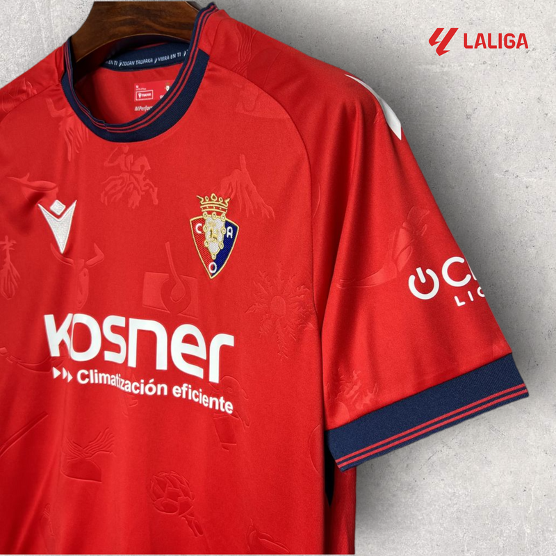 Camisa Osasuna Masculino - Temporada 2024/25 - Home