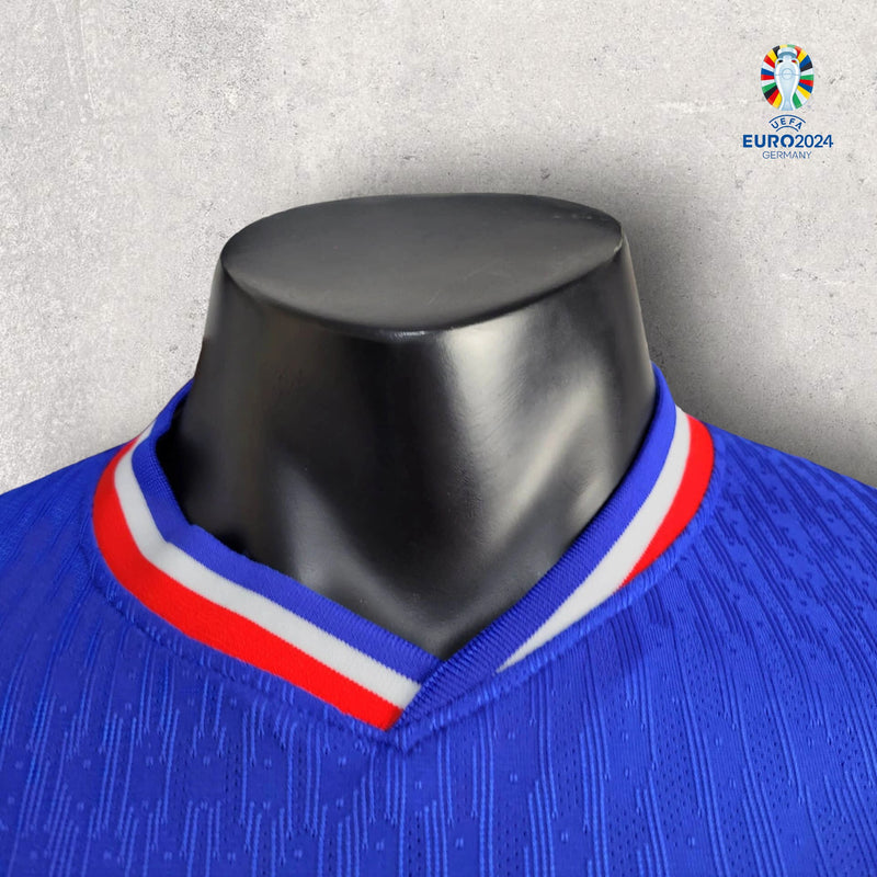 Camisa Manga Longa França Masculino - Temporada 2024/25 - Home (Versão Jogador)