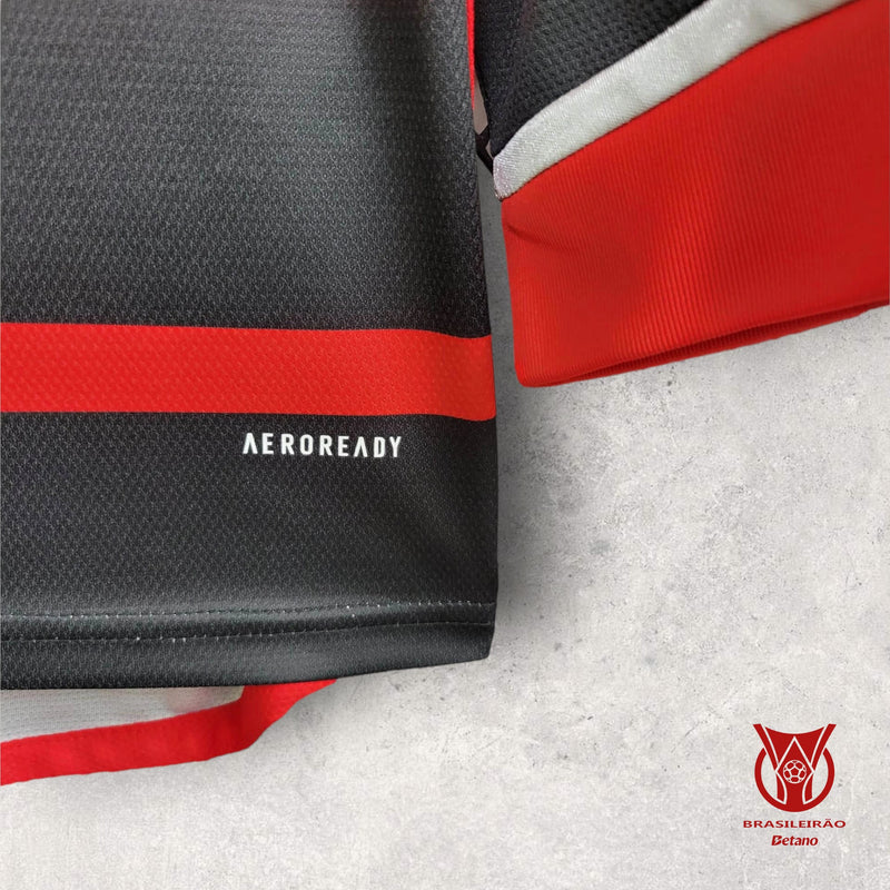 Camisa Manga Longa Flamengo Masculino - Temporada 2024/25 - Home