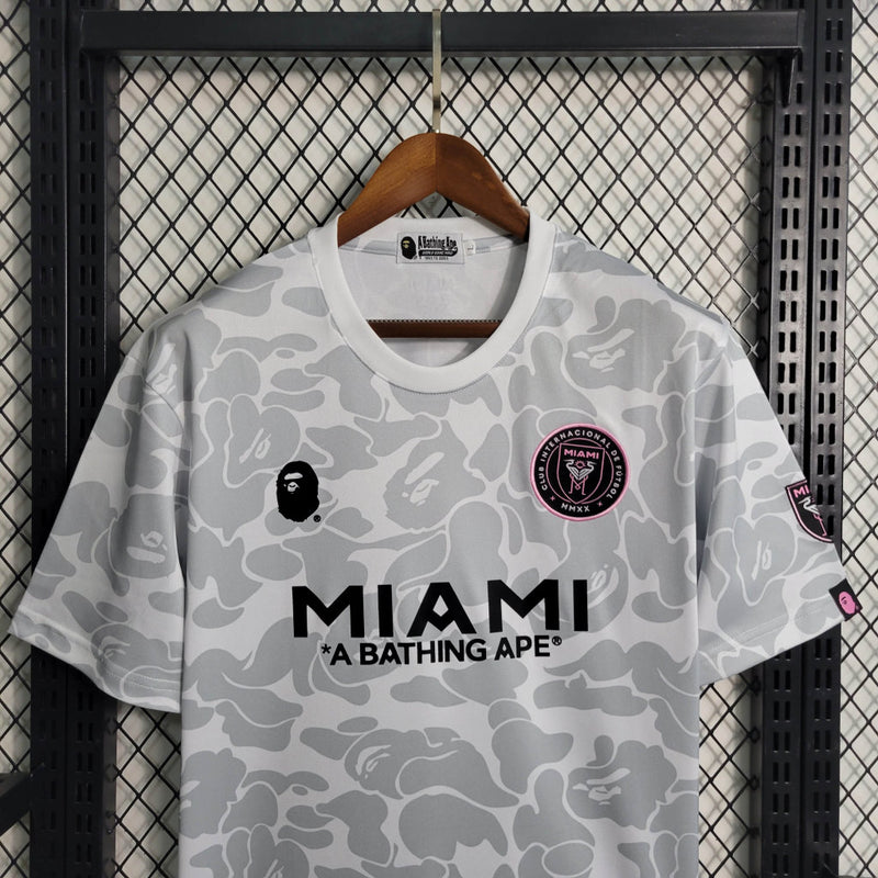 Camisa Inter Miami Masculino - Temporada 2023/24 - Edição Especial "Bape" II